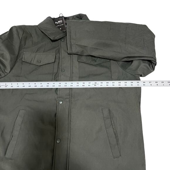 Mack Russo NWT Men's Range Jacket Front Zip and Snap Army Green XL - Picture 7 of 8